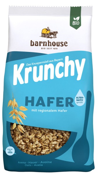 Barnhouse Krunchy Pur Hafer, 375 gr Packung