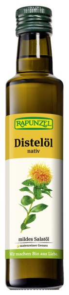 Rapunzel Distelöl nativ, 250 ml Flasche