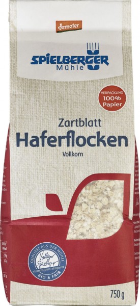 Spielberger Haferflocken Zartblatt, demeter 750 gr