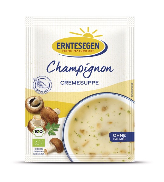 Erntesegen Champignon Cremesuppe, 40 g Beutel