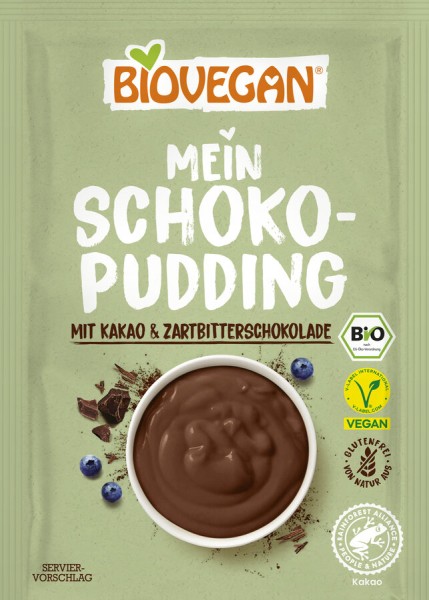 Biovegan Schoko Pudding, mit Kokosblütenzucker 55