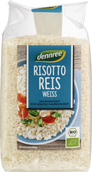 dennree Risotto-Reis, Italien, 500 gr Packung