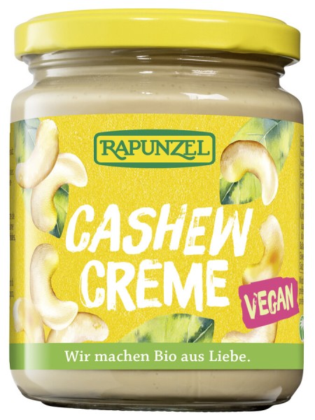 Rapunzel Cashew-Creme, 250 gr Glas