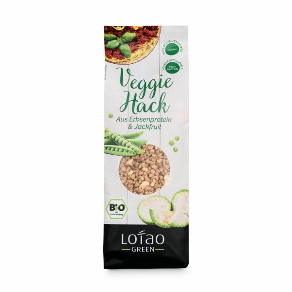 Lotao Jackfruit Veggie Hack, 100 gr Packung