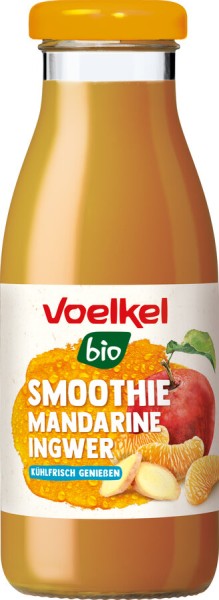 Voelkel Smoothie Mandarine Ingwer, 0,25 L Flasche