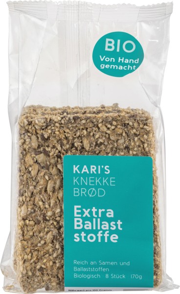 Kari&#039;s Crackers Knekke Brød Extra Ballaststoffe, 170 g Packung