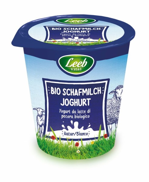Leeb Vital Schafjoghurt natur, 125 gr Becher