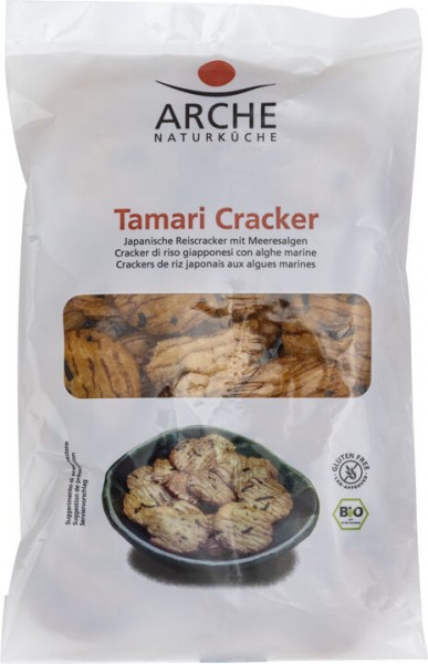 Arche Naturküche Tamari Cracker, 80 gr Beutel