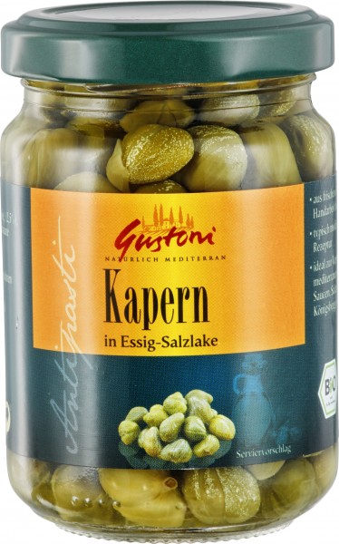 Gustoni Kapern, in Lake, 140 gr Glas (90 gr)