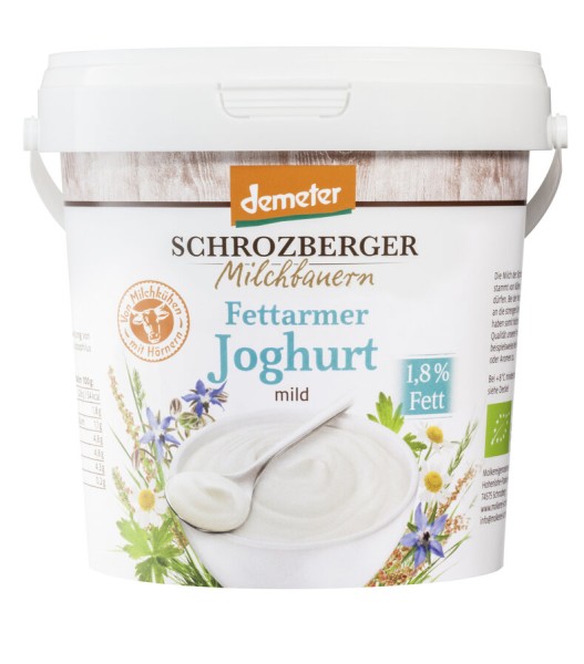 Schrozberger Milchbauern Fettarmer Joghurt natur,