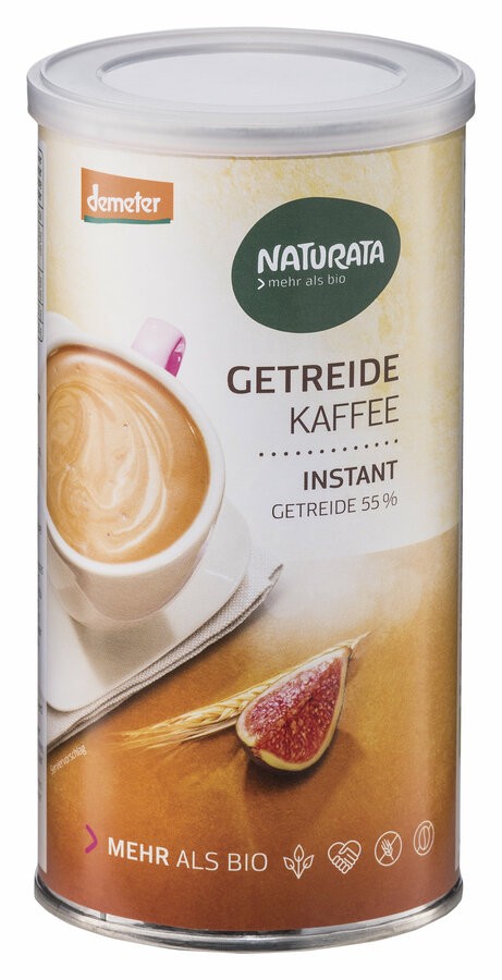 Wenn du nach einer koffeinfreien Alternative suchst, die deinen Tag bereichert, ist der Naturata Getreidekaffee genau richtig. Dieser Instant-Kaffee verführt mit seinem kräftigen Aroma und der sanften Süße von Feigen, die jede Tasse zu einem harmonischen Genusserlebnis machen. Ideal für Momente, in denen du vollmundigen Geschmack ohne Koffein genießen möchtest. Erlebe, wie dieser Getreidekaffee zu jeder Tageszeit für Wohlgefühl sorgt.