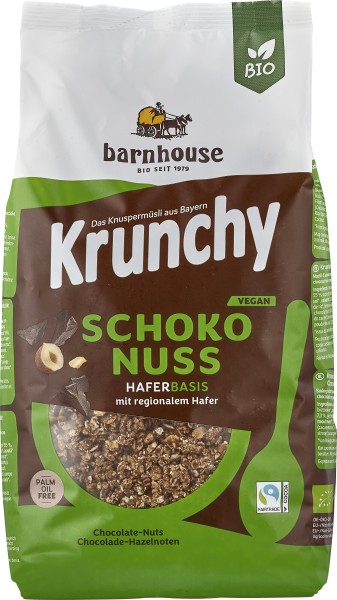 Barnhouse Krunchy Schoko-Nuss, 750 gr Packung