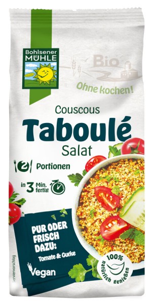 Bohlsener Mühle Taboulé Couscous Salat, 165 g Pack