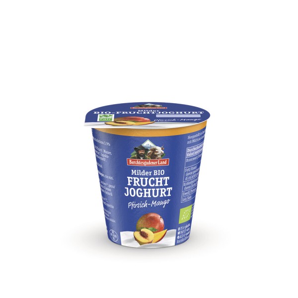 Berchtesgadener Land Bio Frucht-Bioghurt Pfirsich-