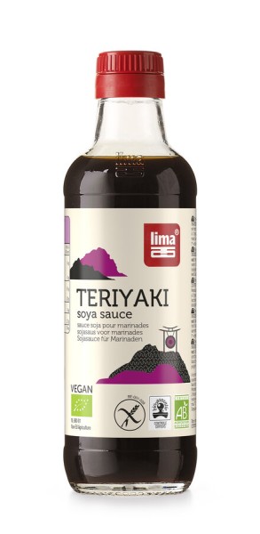 Lima Teriyaki, süße Sojasauce, 250 ml Flasche -glu