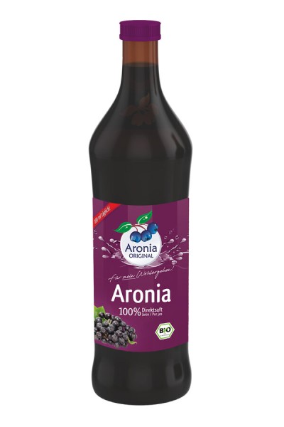 Aronia Original Aroniabeerensaft 100%, 0,7 L Flasc