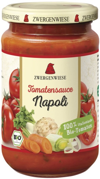 Zwergenwiese Tomatensauce Napoli - besonders mild