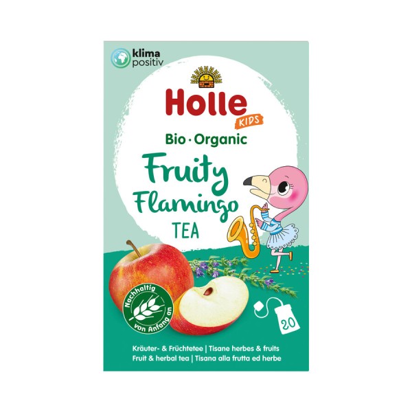 Holle Fruity Flamingo Tea, 36 g Packung
