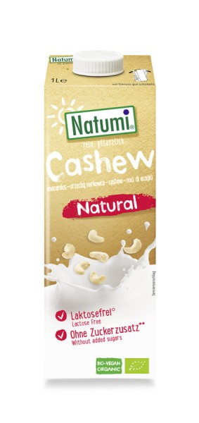 Natumi Cashew Drink, 1 L Packung