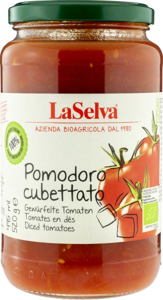 Pomodoro Cubettato - Tomaten, gewürfelt 520g