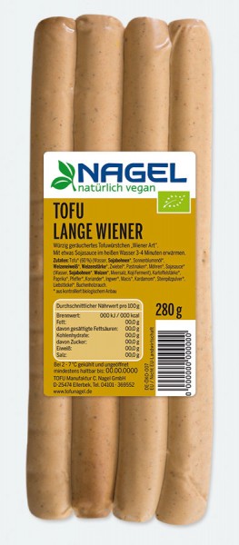 Lange Tofu Wiener 280g