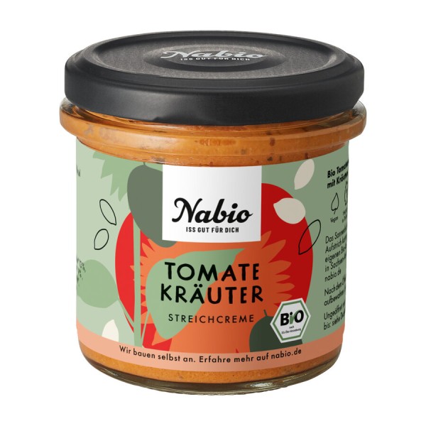 Nabio Streich Creme Tomate Kräuter, 135 g Glas
