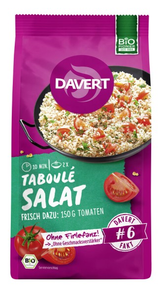 Davert Taboule Salat mit arom. Minze, 170 gr Beute