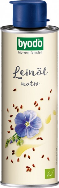 byodo Leinöl nativ, 250 ml Dose