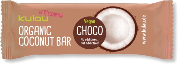 Organic Coconut Bar Choco 40g