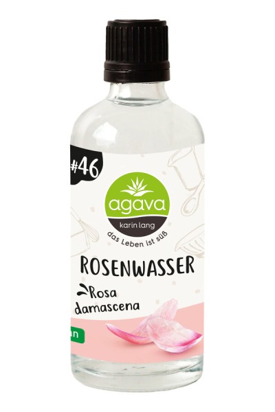 Agava Rosenwasser, 100 ml Flasche