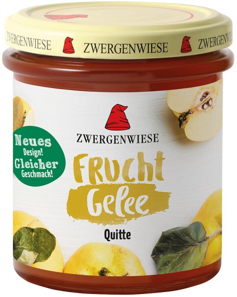 Zwergenwiese FruchtGelee Quitte, 195 gr Glas