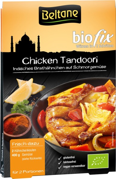 Beltane biofix - Chicken Tandoori, 21,5 gr Beutel