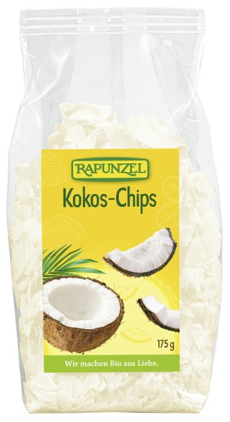 Rapunzel Kokos-Chips, 175 gr Packung