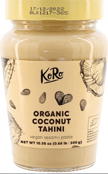 KoRo Tahin mit Kokos, 300 g Glas