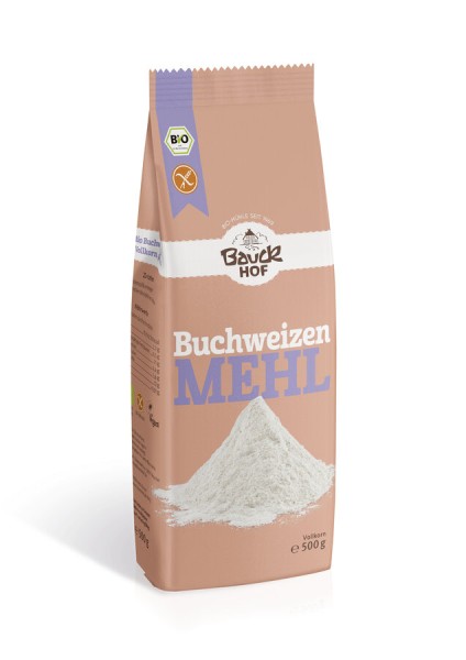 Bauckhof Buchweizenmehl, 500 gr Packung -glutenfre