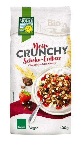Bohlsener Mühle Mein Schoko Erdbeer Crunchy, 400 g