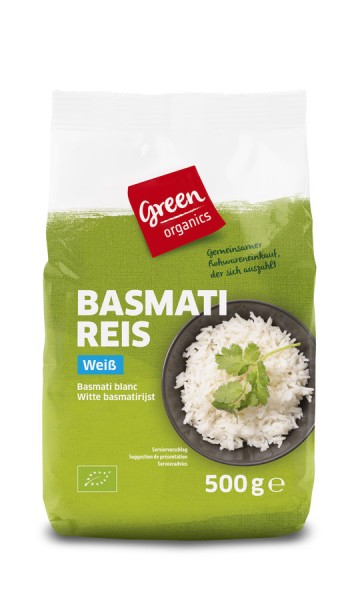 GREEN Basmati Reis, weiß 500g