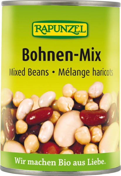 Rapunzel Bohnen Mix, 400 gr Dose