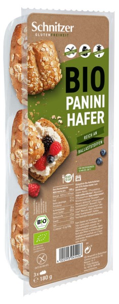 Schnitzer Panini Hafer, 180 g Packung