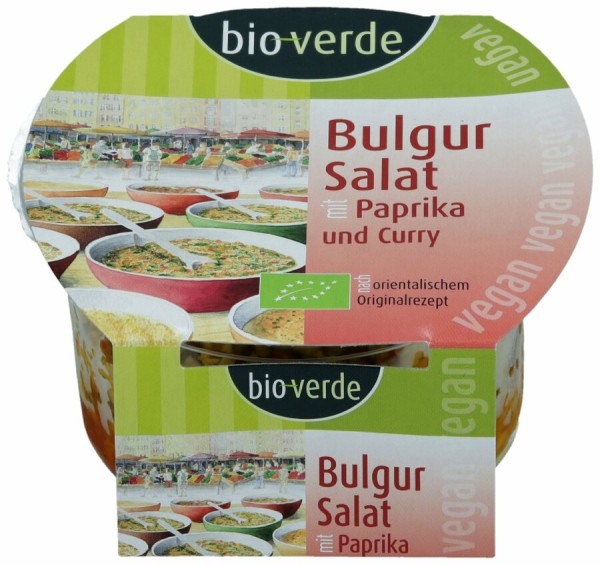 bio-verde Bulgur-Salat, 125 gr Becher
