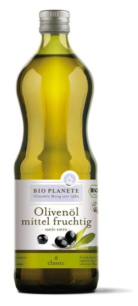 Olivenöl mittel fruchtig, nativ extra 1Ltr