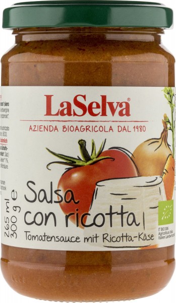 Tomatensauce mit Ricotta Käse 300g