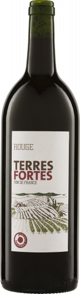Terres Fortes Rouge 2020, 1 ltr Flasche , rot