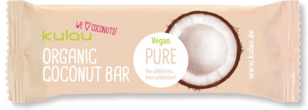 Organic Coconut Bar Pure 40g