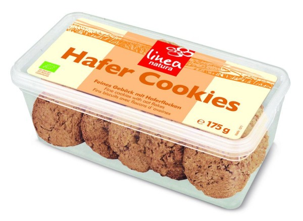linea natura Hafer Cookies, 175 gr Packung