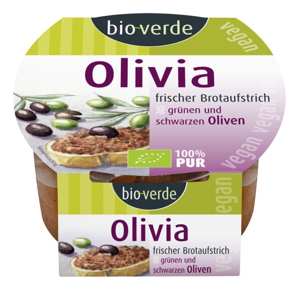 bio-verde Olivia frischer, 150 gr Becher
