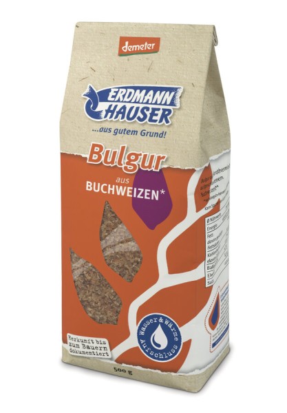 ErdmannHAUSER Getreideprodukte Bulgur aus Buchweiz