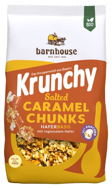 Barnhouse Krunchy Salted Caramel Chunks, 500 g Pac