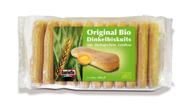 Giorietto Dinkel-Löffelbiskuits, 200 g Packung