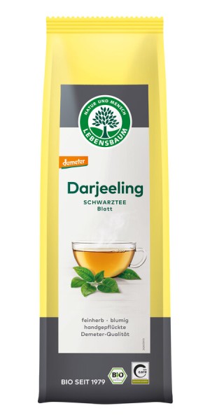 Lebensb Darjeeling, Blatt, 75 g Packung